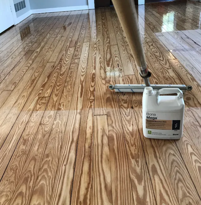 Approved hardwood floor cleaners and microfiber tools