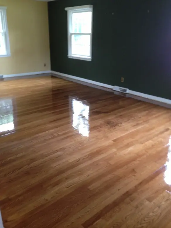 Oak floor refinishing - view 4