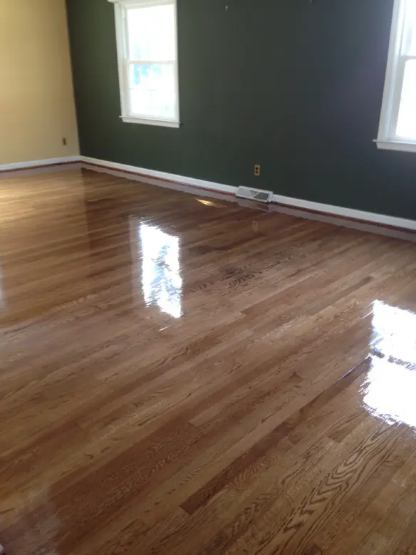 Oak floor refinishing - view 7