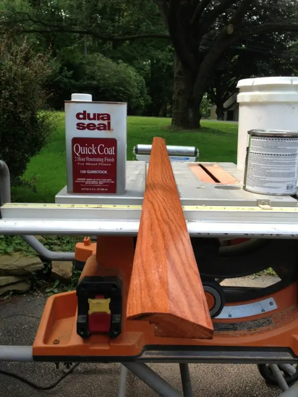 Beveling the transition edges